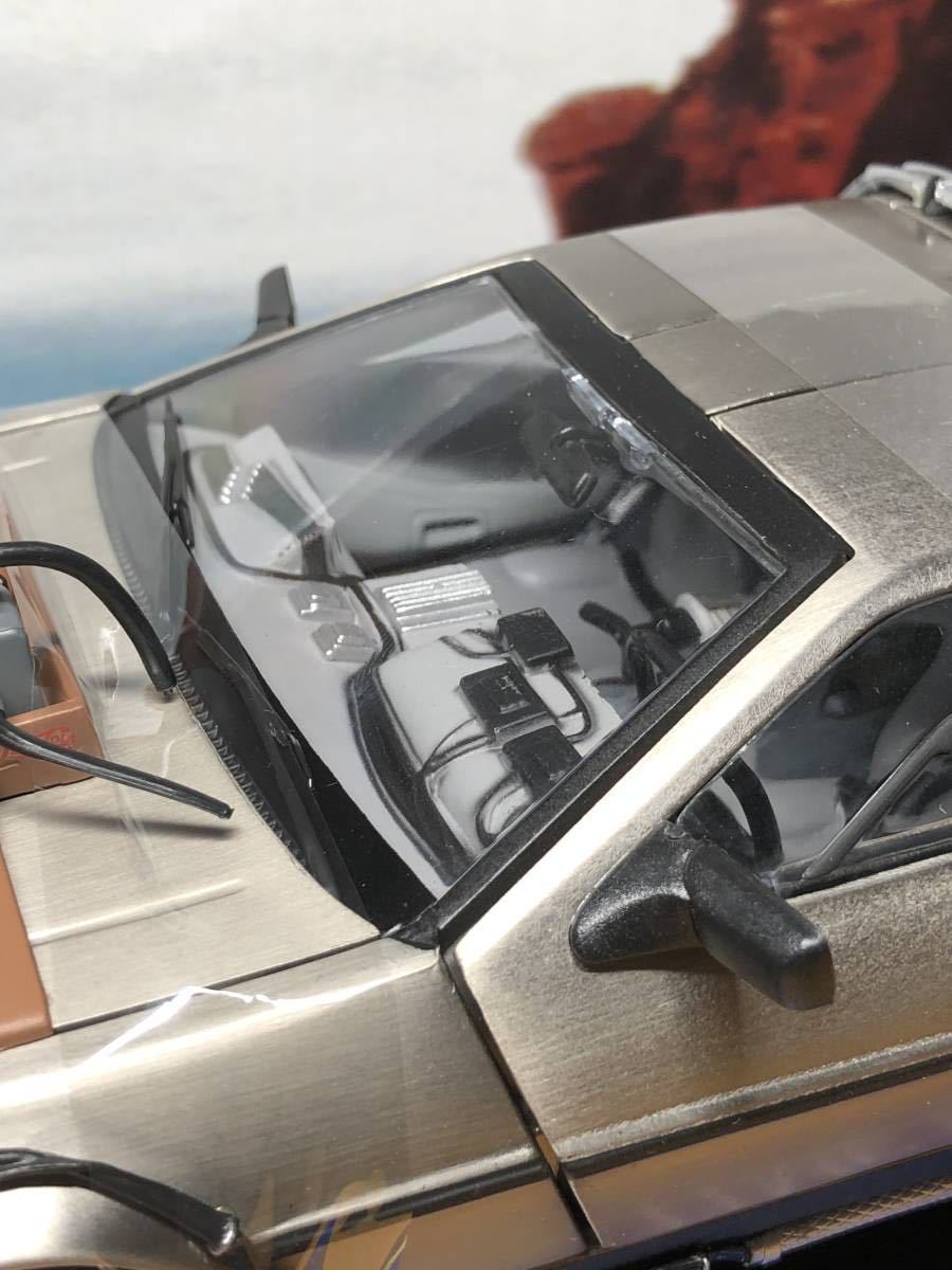 1/18 サンスター Sun Star バック・トゥ・ザ・フューチャー パート3 デロリアン_6