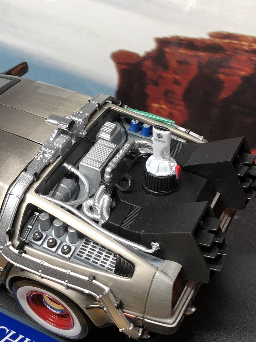 1/18 サンスター Sun Star バック・トゥ・ザ・フューチャー パート3 デロリアン_7