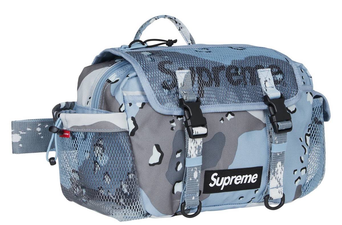 Supreme Waist Bagシュプリーム20ss新作ウエスト バッグBlue Camo迷彩 