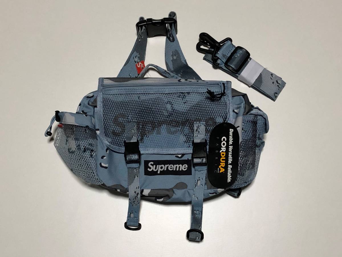 Supreme Waist Bagシュプリーム20ss新作ウエスト バッグBlue Camo迷彩 