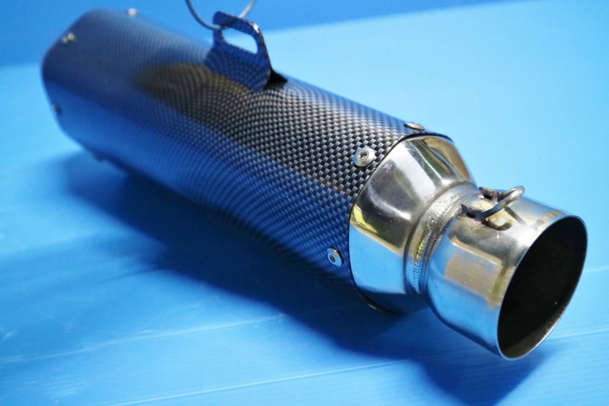 Yahoo!オークション -「汎用 カーボン ヘキサゴン大 サイレンサー 60.5 