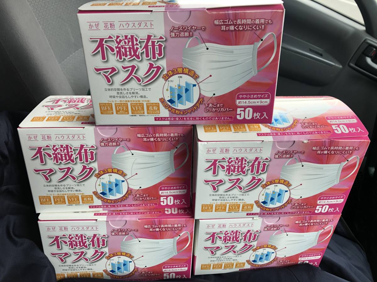 不織布マスク 風邪 花粉 ハウスダスト ウイルス 飛沫 細菌 花粉 99