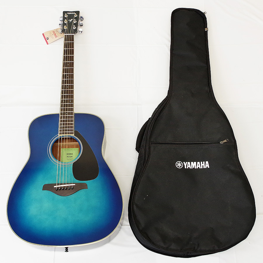 美品 YAMAHA ヤマハ FG820 アコースティックギター サンセットブルー ソフトケース付き ◆楽器 [N3605]_1