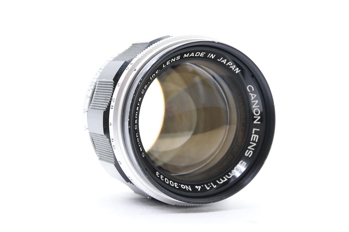 完動品】Canon P ポピュレール 50mm F1.4 レンジファインダー 【公式通販】