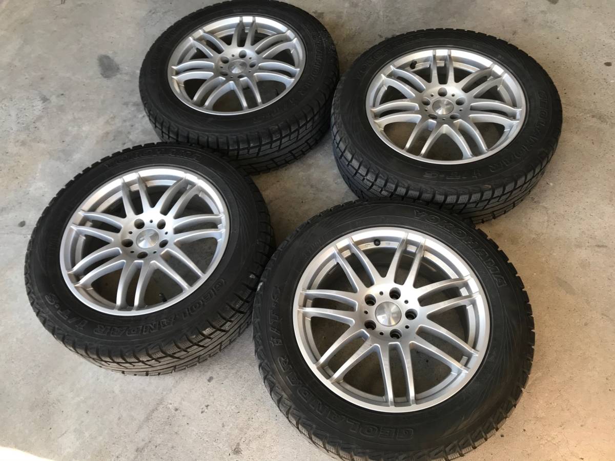 YOKOHAMA スタッドレスタイヤ 2014年38週 225/60R17 17×7J ET 36 5穴