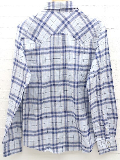 Ben Sherman ベンシャーマン チェック 長袖 シャツ M ブルー 1002800290987 Mサイズ 売買されたオークション情報 Yahooの商品情報をアーカイブ公開 オークファン Aucfan Com