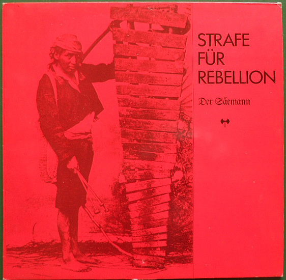 【人気SALE，爆買い】 LP STRAFE FUER REBELLION - Der Saeemann 1987年/NDW/Experimental(一般)｜売買されたオークション情報、yahooの商品情報をアーカイブ公開 - オークファン 一般