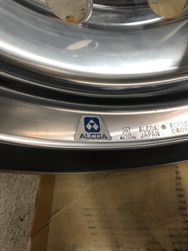 アルコア 大型アルミホイール 22.5×8.25 リア 中古 1本 ISO 10穴_2
