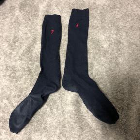 女子高生 2日着用 通学用 両面 刺繍 タンス整理品 女子高生 スクールソックス 靴下 訳あり難あり 普段使用 ジャンク JK ポロ ハイソ 黒 紺 