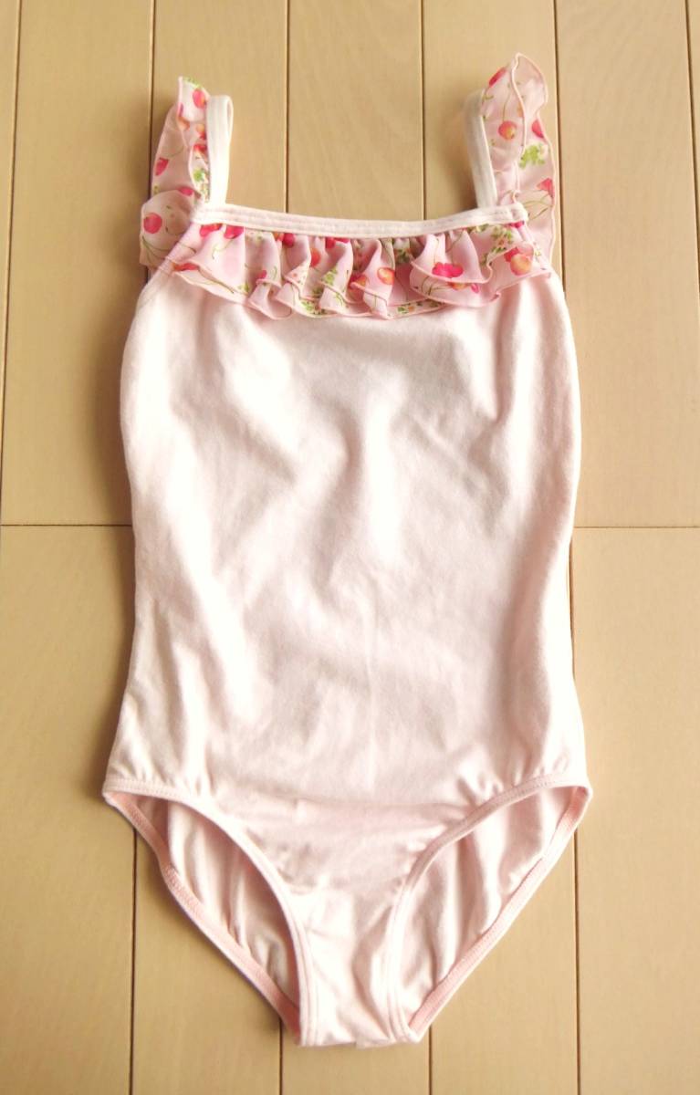 激安大特価，格安 Chacott KIDS チャコット キッズ バレエ レオタード 130K 125 135cm ライトピンク チェリー さくらんぼ(レオタード)｜売買されたオークション情報、yahooの商品情報をアーカイブ公開 - オークファン ウエア（子ども用）