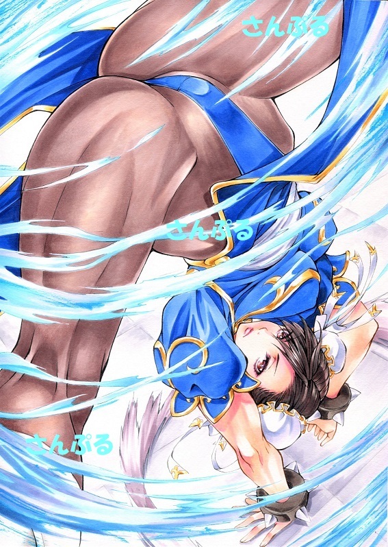 手描きイラスト ストリートファイター 春麗 スピニングバードキック 同人 直筆 原画 ａ４イラストボード 手描きイラスト 売買されたオークション情報 Yahooの商品情報をアーカイブ公開 オークファン Aucfan Com