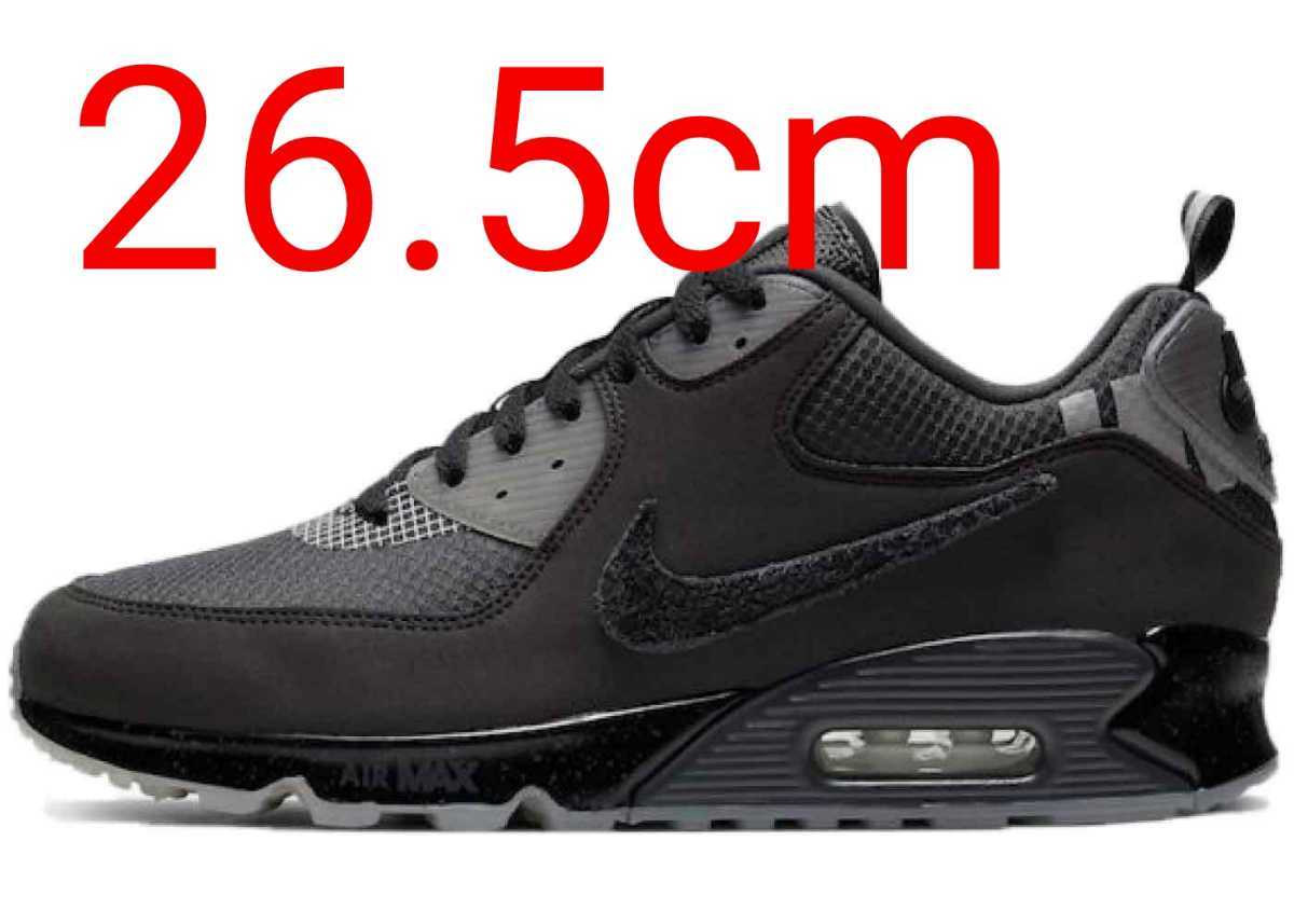 人気，新品 国内正規 26.5cm us8.5 UNDEFEATED NIKE AIR MAX 90 BLACK CQ2289-002 アンディフィーテッド ナイキ エアマックス アンディ 黒(26.5cm)｜売買されたオークション情報、yahooの商品情報をアーカイブ公開 - オーク 26.5cm