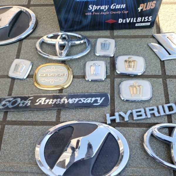  車 エンブレム 色々 クラウン セルシオ(トヨタ)｜売買されたオークション情報、yahooの商品情報をアーカイブ公開 - オークファン トヨタ