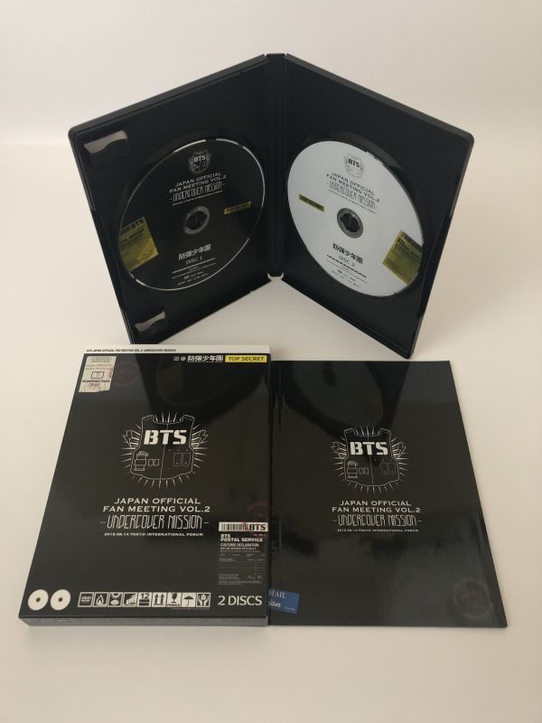 BTS日本公式ファンミーティングDVD好評発売中！ 公式通販 BTS DVD