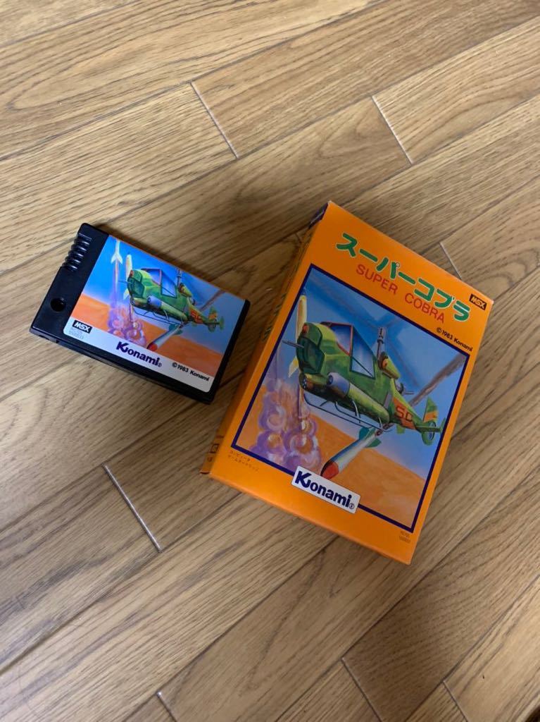 Konami ゲーム スーパーコブラ アーケードゲーム電飾パネル スーパー