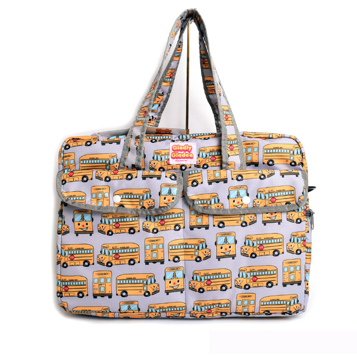 Gladee　グラディー　マザーズバッグ　ママバッグ　2way　大容量　新品未使用　タグ付き　スクールバス_1