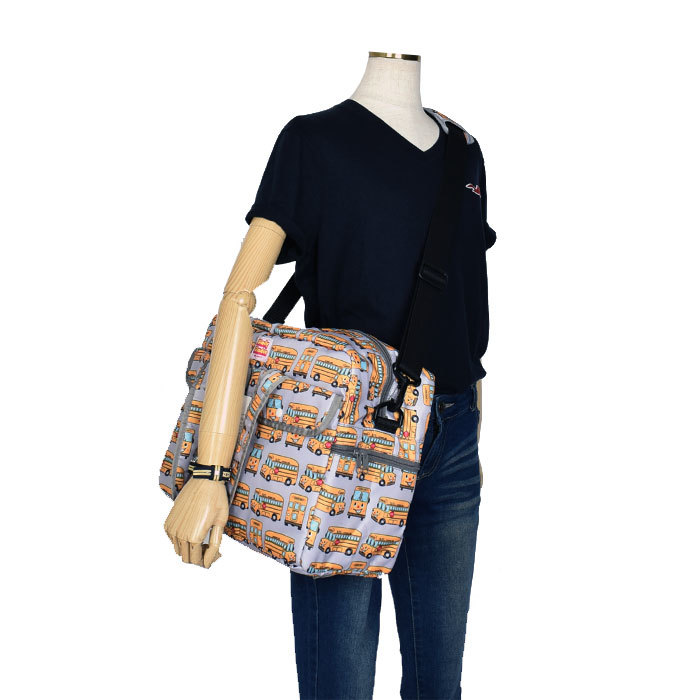 Gladee　グラディー　マザーズバッグ　ママバッグ　2way　大容量　新品未使用　タグ付き　スクールバス_8