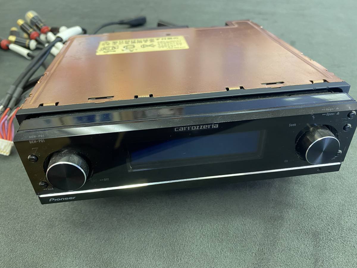 DEH-P01 carrozzeria カロッツェリア 1DIN パイオニア 中古美品 