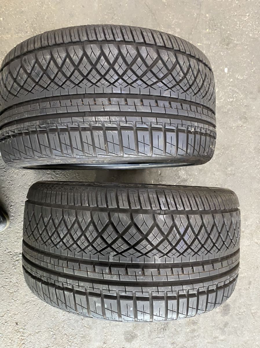 コンチネンタル295/30R19バリ山2本セット高級タイヤ送料着払