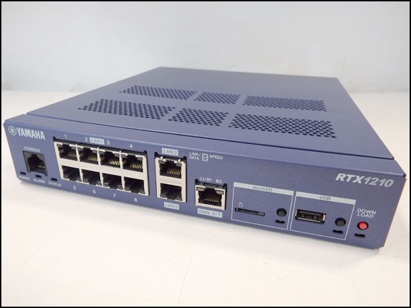 YAMAHA/ヤマハ ギガアクセスVPNルーター△RTX1210 中古△送料無料