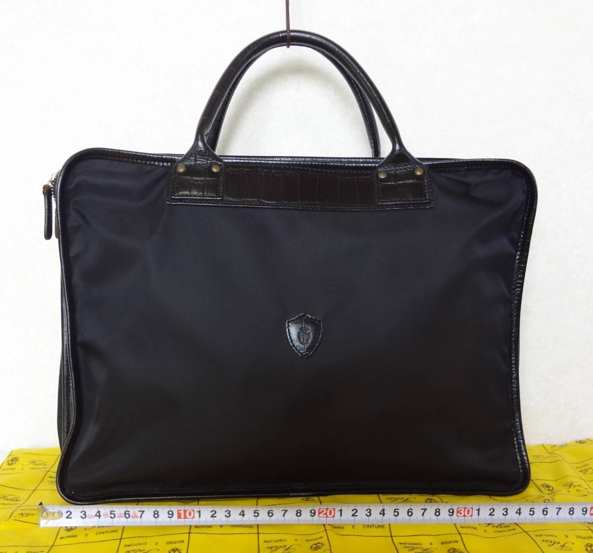 超美品 7.3万円】Felisi フェリージ 1993 ナイロン×レザー ブリーフ