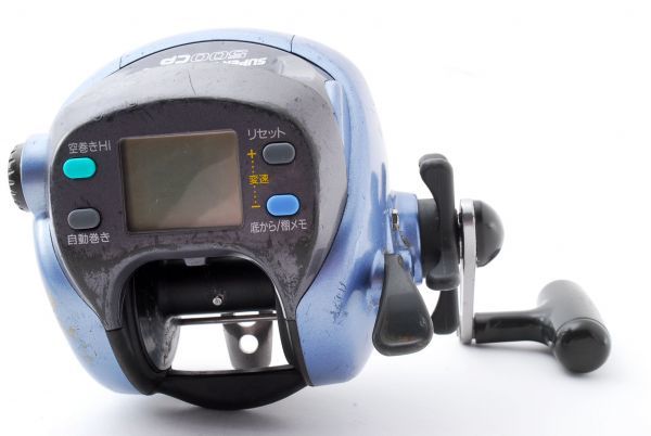 ダイワ 電動リール スーパータナコン スーパータナコンS DAIWA S 日本 500CP X 600CP 概ね美品Daiwa 船釣り スーパータナコンS500 日本最大新品中古釣具WEB 500CP｜＠ベリーネット FISHLAND
