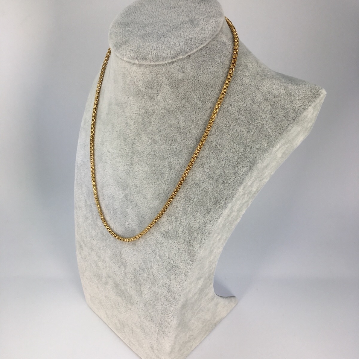 遺品整理 ネックレス 50cm ゴールドネックレス 18k刻印有り 18K刻印