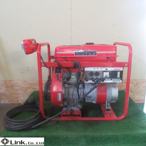 大人気，HOT 長野 新ダイワ 発電機 EG41T 三相 200V 単相 115V ガソリン 60Hz リコイル 品(発電機)｜売買されたオークション情報、yahooの商品情報をアーカイブ公開 - オークファン 発電機