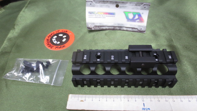 新作入荷，格安 B CLASSIC ARMY制M249 PARA MKII系電動ガン用20㎜レールシステム(電動ガン)｜売買されたオークション情報、yahooの商品情報をアーカイブ公開 - オークファン 電動ガン