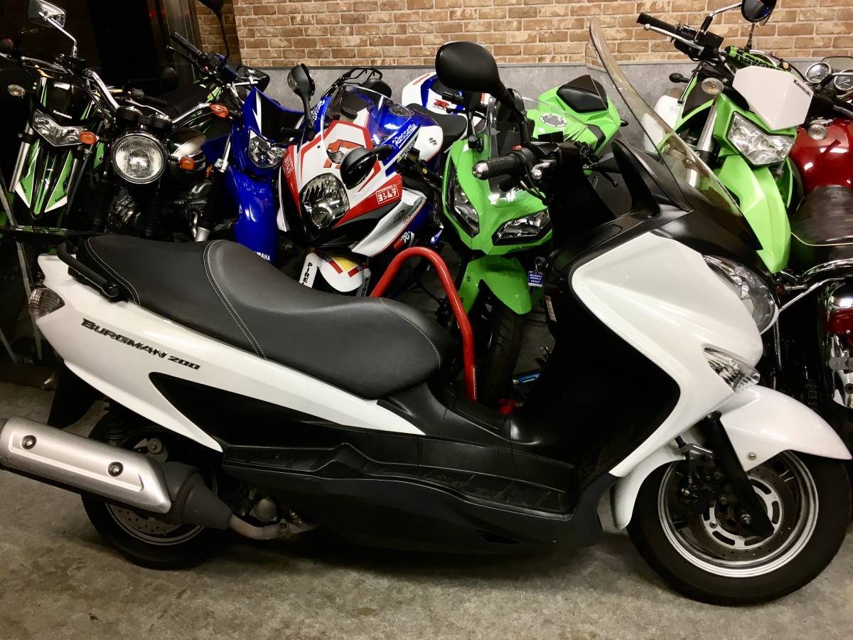美車程度良 バーグマン200 フルパワー PCX150 スカイウェイブ250