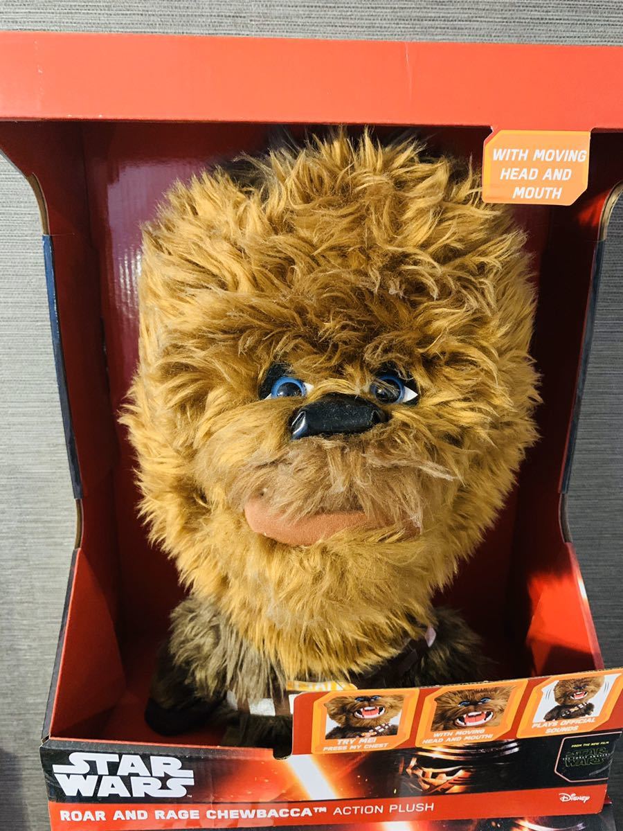 スターウォーズ チューバッカ ぬいぐるみ STAR WARS ROAR AND RAGE
