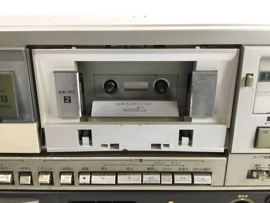 SHARP GF-909 Wラジカセ◇ジャンク品[TK] 【公式通販】
