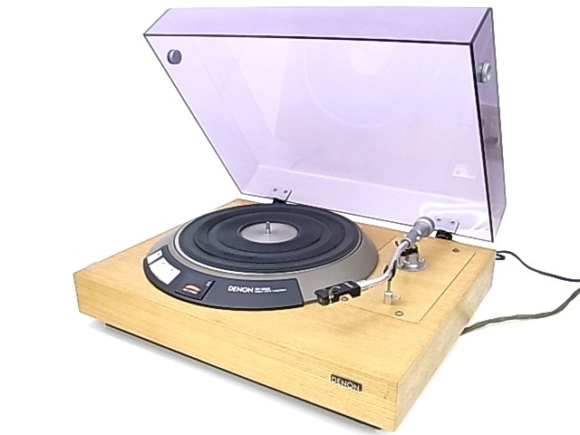 e3571　DENON　デノン　レコードプレーヤー/DP-3000　プレーヤーキャビネット/DK-100F　動作確認済