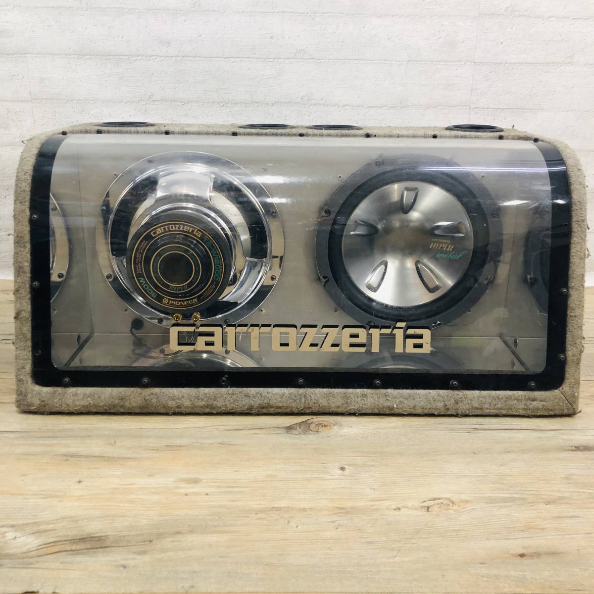 carrozzeria ウーファー TWIN-DRIVE TS-WX1200T 札幌発 Pioneer carrozzeria TS-WX1200T TWIN-DRIVE SUBWOOFER