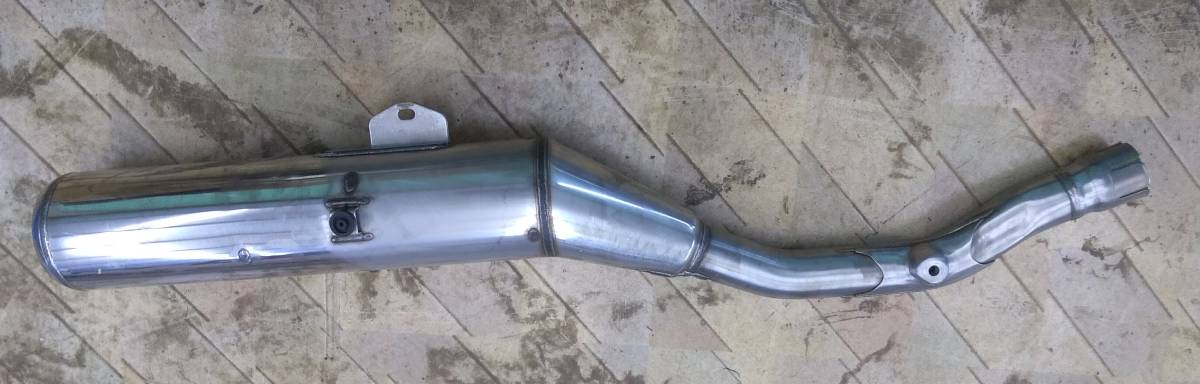 WR250F ? YZ250F ? マフラー　DR250R流用に