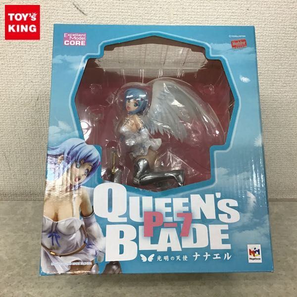 豊富な，100%新品 1円 メガハウス エクセレントモデル CORE クイーンズブレイド P-7 光明の天使 ナナエル(クイーンズブレイド)｜売買されたオークション情報、yahooの商品情報をアーカイブ公開 - オークファン クイーンズブレイド