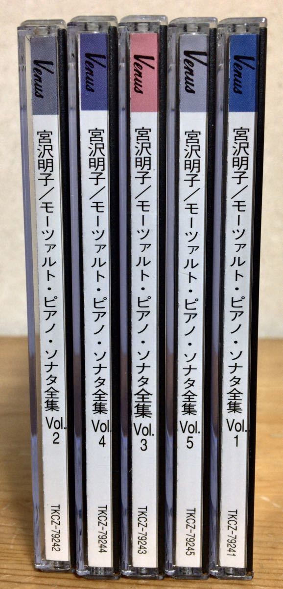 宮沢明子 モーツァルト・アンコール CD