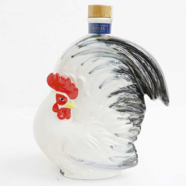 ☆SUNTORY（サントリー） ローヤル 干支ボトル 酉 600ml 陶器（重量