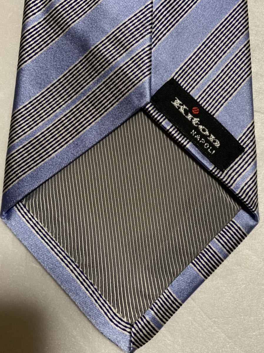 ほぼ未使用 ″Kiton napoli″ キートン ストライプ セッテピエゲ
