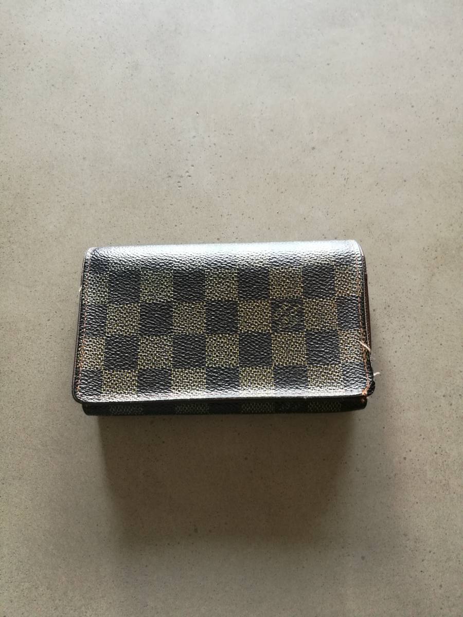 最安値，爆買い】 ルイヴィトン【LOUIS VUITTON】ダミエ L字ファスナー財布