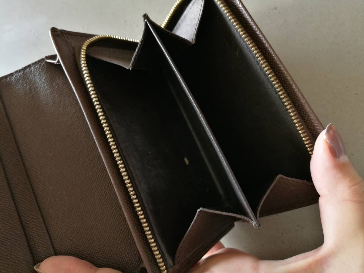 最安値，爆買い】 ルイヴィトン【LOUIS VUITTON】ダミエ L字ファスナー財布