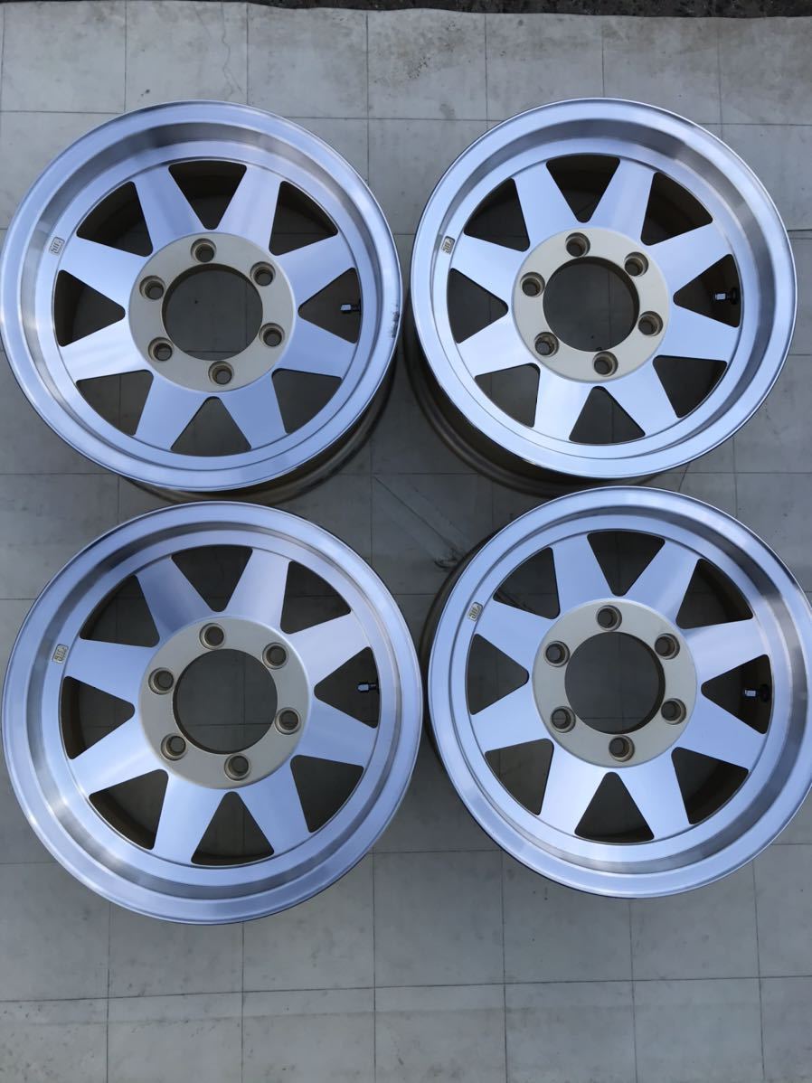 ASAHI アサヒ マッドスポーク 15インチ 4本 1717】☆中古美品☆程度良好☆ASAHI アサヒ マッドスポーク ? 15インチ