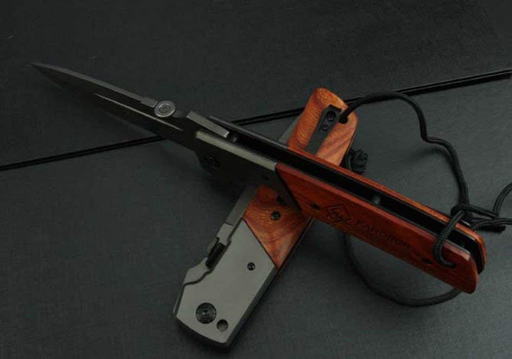 KNIFE FARDEER ナイフ : 屋外折りたたみナイフDA52,屋外キャンプ サバイバル 折りたたみの通販 by tkg's JOKER N695 マイカルタ CM146 ブッシュキャンプナイフ ジョーカー 丈夫で錆びない高硬度