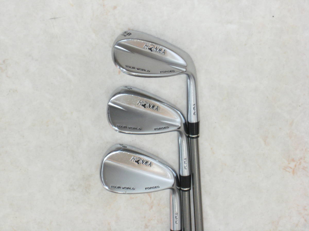  ツアーワールド TW-W 48度 52度 58度 3本セット VIZARD IB95 S ウェッジ(ホンマ)｜売買されたオークション情報、yahooの商品情報をアーカイブ公開 - オークファン 男性右きき用