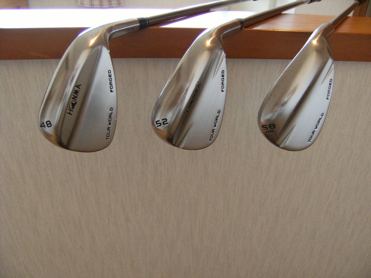 TW-W WORLD MODUS3 ホンマ TOUR 2本 ウェッジ ツアーワールド 58度 52度 ホンマHONMA 本間ゴルフ ☆新品 | FORGED Tour