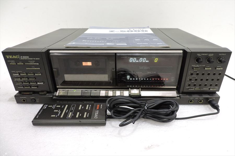 オーディオ機器 【動作確認済・双声道再生OK】TEAC V-3000 3ヘッド