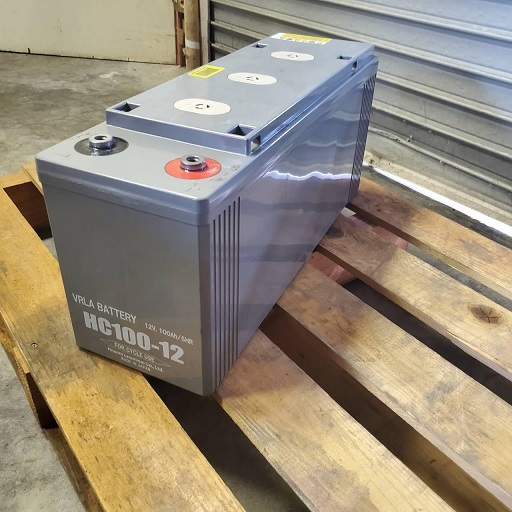 ⁄ バッテリー 新神戸 HITACHI HC100-12 ディープサイクル 日立 