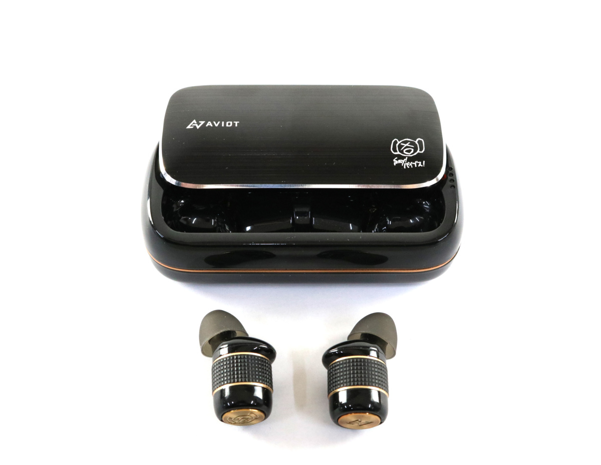 中古品】AVIOT TE-BD21f-pnk 完全ワイヤレスイヤホン 凛として時雨