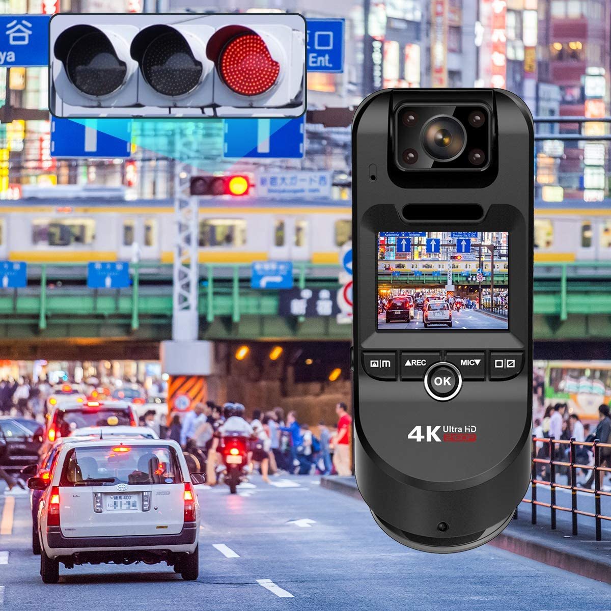 新品未使用 ドライブレコーダー 3カメラ搭載 P3Pro GPS ドラレコ 前後 