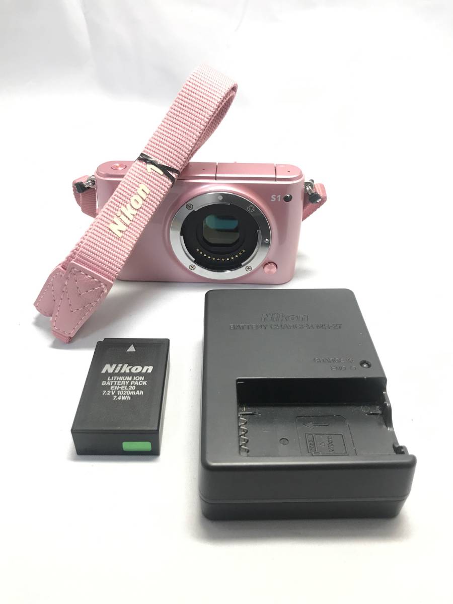 割引特価 Nikon ミラーレス一眼 Nikon 1 S1 ピンク
